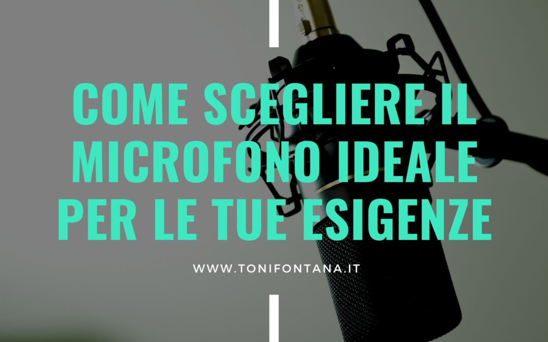 Eleva la tua qualità audio: guida alla scelta dei migliori microfoni