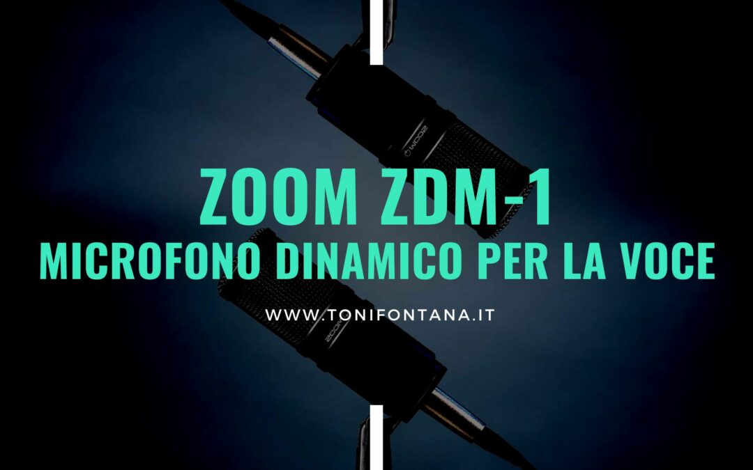 Eleva la tua performance con il microfono ZDM 1 Zoom Podcaster