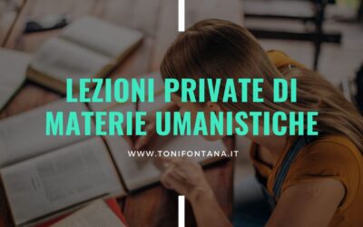Lezioni private di materie umanistiche